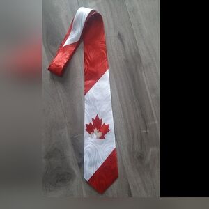 Steven Harris Canadian Themed Tie